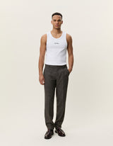 PANTALON HOMME WOOL MELANGE REG SUIT CARIBOU CARIBOU