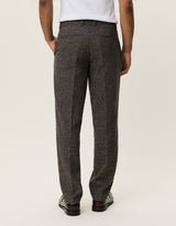 PANTALON HOMME WOOL MELANGE REG SUIT CARIBOU CARIBOU