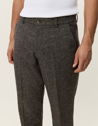 PANTALON HOMME WOOL MELANGE REG SUIT CARIBOU CARIBOU