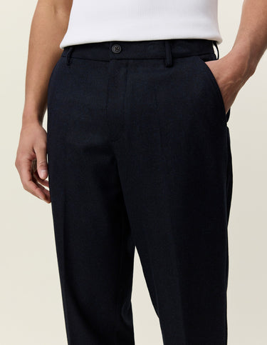 PANTALON HOMME WOOL REG SUIT MARINE MARINE