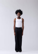 PANTALON HOMME WOOL AFTER NOIR NOIR