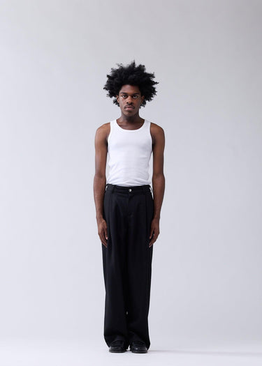 PANTALON HOMME WOOL AFTER NOIR NOIR