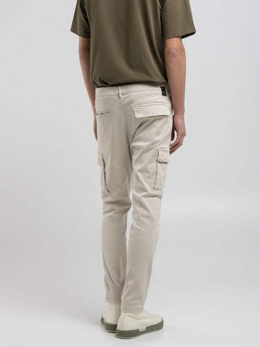 PANTALON HOMME HYPERFLEX JAAN COLOR E BEIGE BEIGE