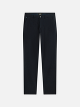 PANTALON HOMME STUART MINI YARN-DYED COTTON MARINE MARINE