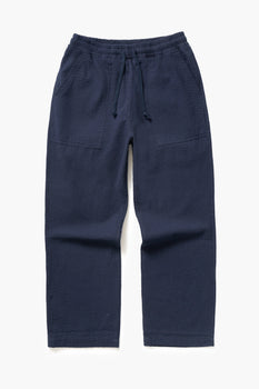 PANTALON HOMME SEERSUCKER CHEF PANTS DARK NAVY DARK NAVY