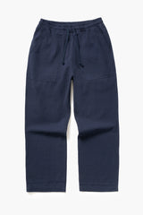 PANTALON HOMME SEERSUCKER CHEF PANTS DARK NAVY DARK NAVY