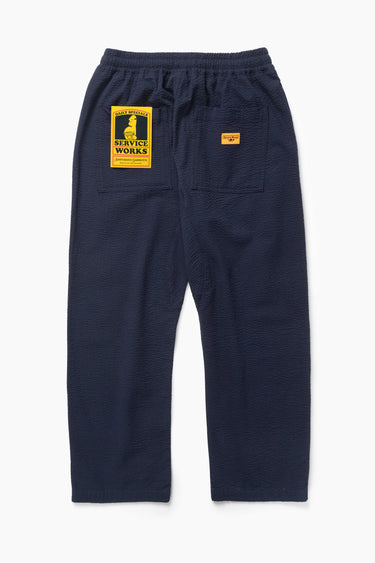 PANTALON HOMME SEERSUCKER CHEF PANTS DARK NAVY DARK NAVY