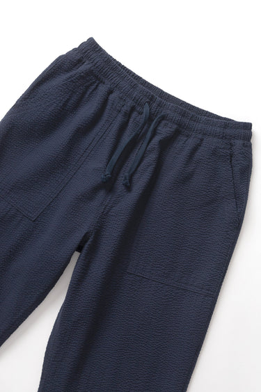 PANTALON HOMME SEERSUCKER CHEF PANTS DARK NAVY DARK NAVY
