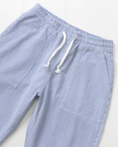 PANTALON HOMME SEERSUCKER CHEF PANTS NAVY STRIPE NAVY STRIPE