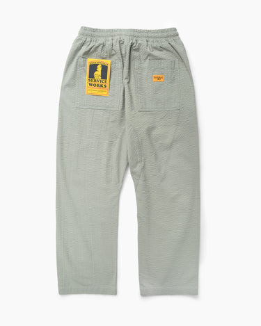 PANTALON HOMME SEERSUCKER CHEF PANTS SAGE SAGE