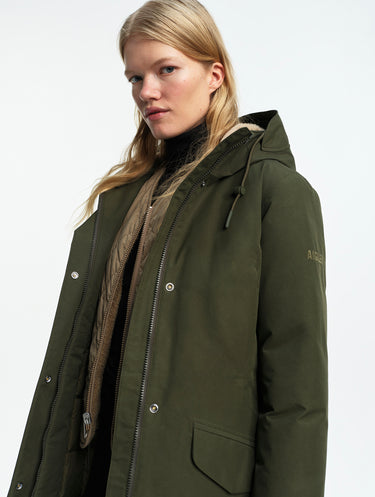 PARKA FEMME GORE-TEX DUVET KAKI KAKI