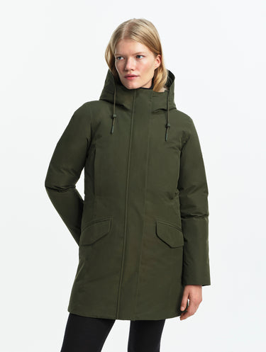 PARKA FEMME GORE-TEX DUVET KAKI KAKI