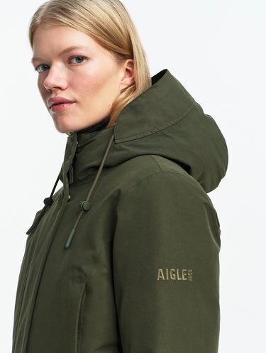 PARKA FEMME GORE-TEX DUVET KAKI KAKI