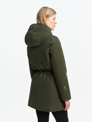 PARKA FEMME GORE-TEX DUVET KAKI KAKI