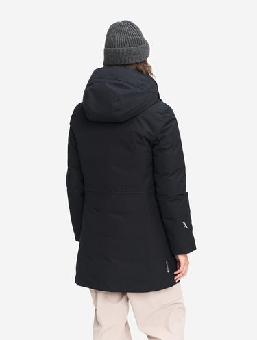PARKA FEMME GORE-TEX DUVET NOIR NOIR