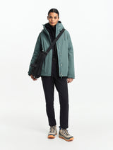 PARKA FEMME VERT-SILVER PINE VERT-SILVER PINE