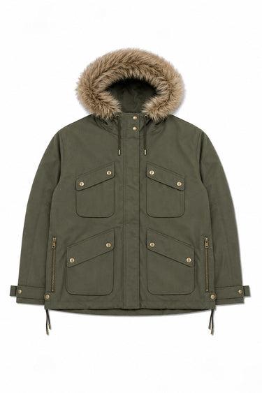 PARKA FEMME PETRA KAKI KAKI