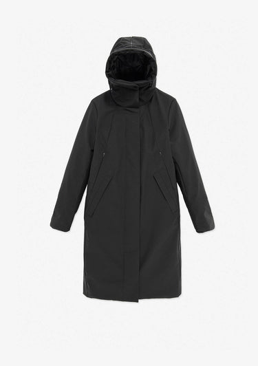 PARKA FEMME GAIA TECH QW534 NOIR NOIR