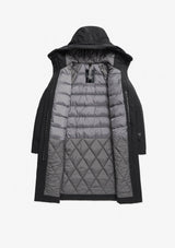 PARKA FEMME GAIA TECH QW534 NOIR NOIR