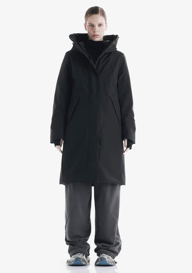 PARKA FEMME GAIA TECH QW534 NOIR NOIR