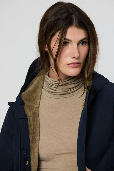 PARKA FEMME VERGLAS DARK NAVY DARK NAVY