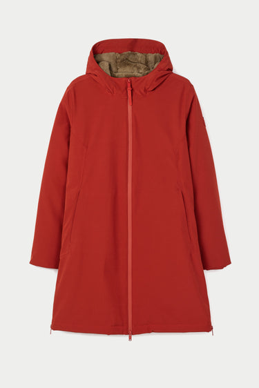 PARKA FEMME VERGLAS RED OCHRE RED OCHRE