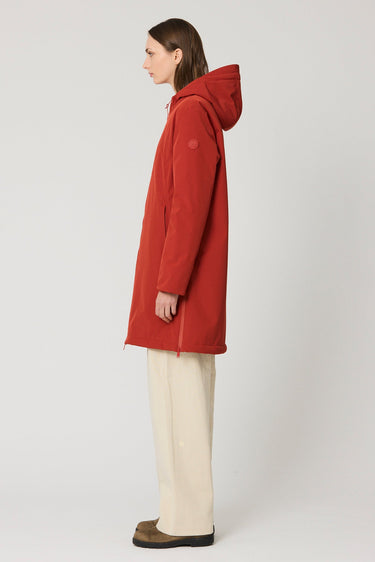 PARKA FEMME VERGLAS RED OCHRE RED OCHRE