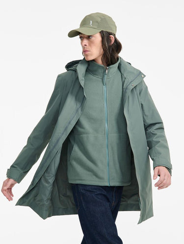 PARKA HOMME GORE-TEX CAP RETRACTAB KAKI CLAIR KAKI CLAIR