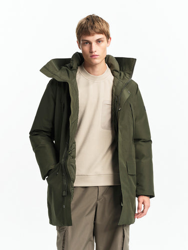 PARKA HOMME GORE-TEX PLUME KAKI KAKI