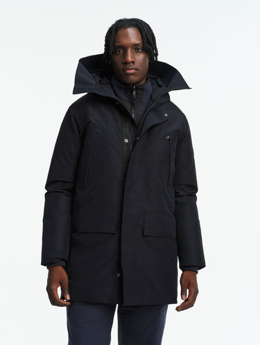 PARKA HOMME GORE-TEX PLUME NOIR NOIR