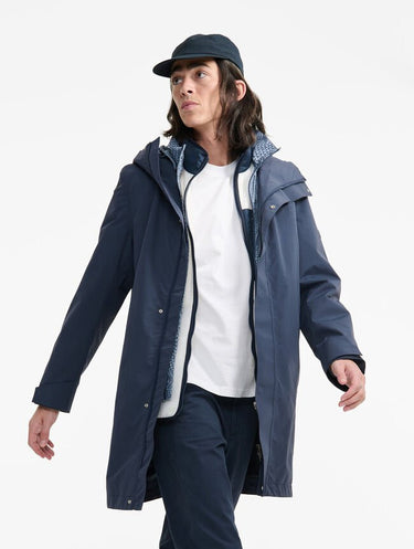 PARKA HOMME MTD CAPUCHE MARINE MARINE