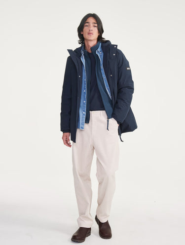 PARKA HOMME MTD OUATE MARINE MARINE