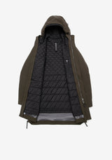 PARKA HOMME PLANCK LINER QM481 MARRON MARRON