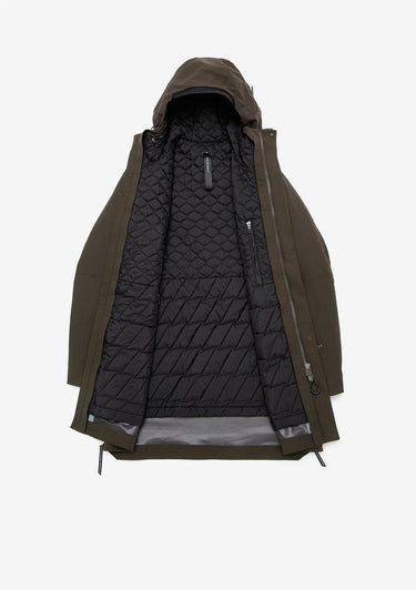 PARKA HOMME PLANCK LINER QM481 MARRON MARRON