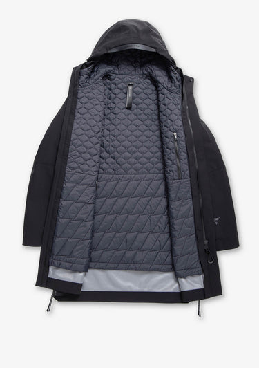 PARKA HOMME PLANCK LINER QM552 NOIR NOIR