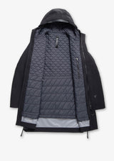 PARKA HOMME PLANCK LINER QM552 NOIR NOIR