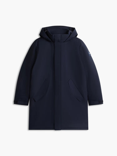 PARKA HOMME TECH HOODED PADDED MARINE MARINE