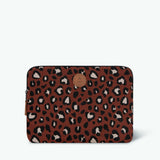 Housse ordinateur 14 pouces Cabaia Tropea marron