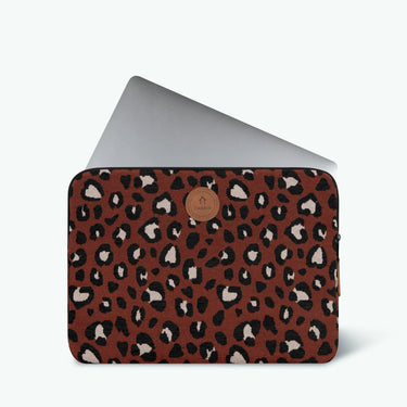 Housse ordinateur 14 pouces Cabaia Tropea marron – vue 3