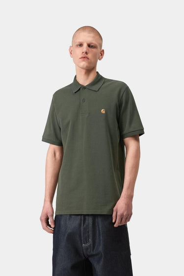 POLO HOMME S/S CHASE PIQUE KAKI KAKI