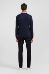 POLO HOMME CONTR MARINE MARINE