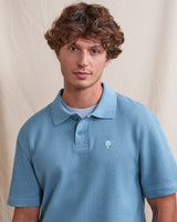 POLO HOMME MONTGE BLEU BLEU