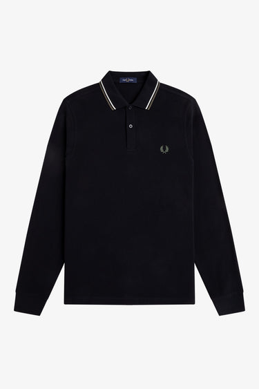 POLO HOMME LS TWIN TIPPED NOIR W54 NOIR W54