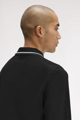 POLO HOMME LS TWIN TIPPED NOIR W54 NOIR W54