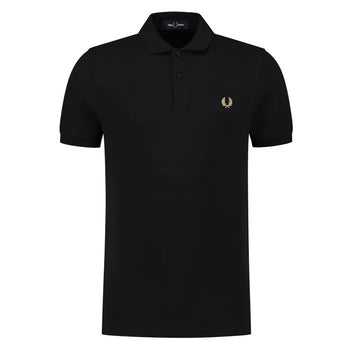 POLO HOMME PLAIN FRED PERRY NOIR NOIR