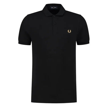 POLO HOMME PLAIN FRED PERRY NOIR NOIR
