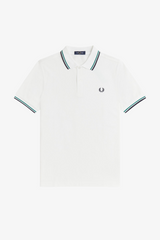 POLO HOMME TWIN TIPPED BLANC 02C BLANC 02C