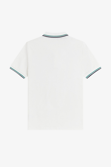 POLO HOMME TWIN TIPPED BLANC 02C BLANC 02C