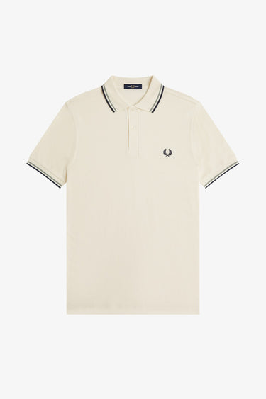 POLO HOMME TWIN TIPPED ÉCRU 68C ÉCRU 68C