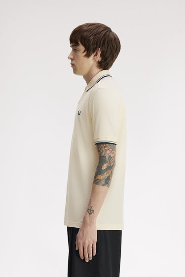 POLO HOMME TWIN TIPPED ÉCRU 68C ÉCRU 68C